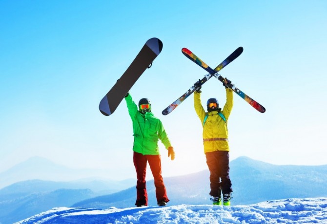 Сноуборд или лыжи. Как выбрать свой вид горнолыжного спорта