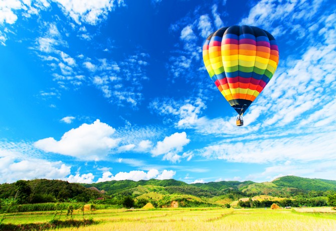 Воздушный шар - романтика от которой захватывает дух
